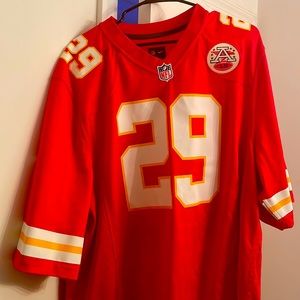 Authentic Eric Berry home jersey. Size XL